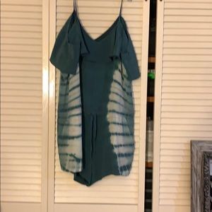 Chaser romper with draw strong waist